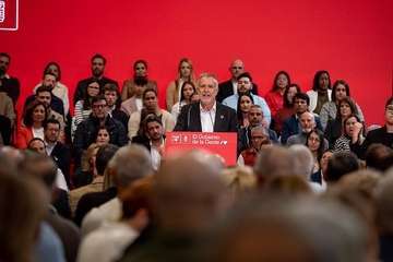 Los socialistas de Telde arropan a un Pedro Sánchez convencido del triunfo de su partido en las Islas/Acfi Press y TA.
